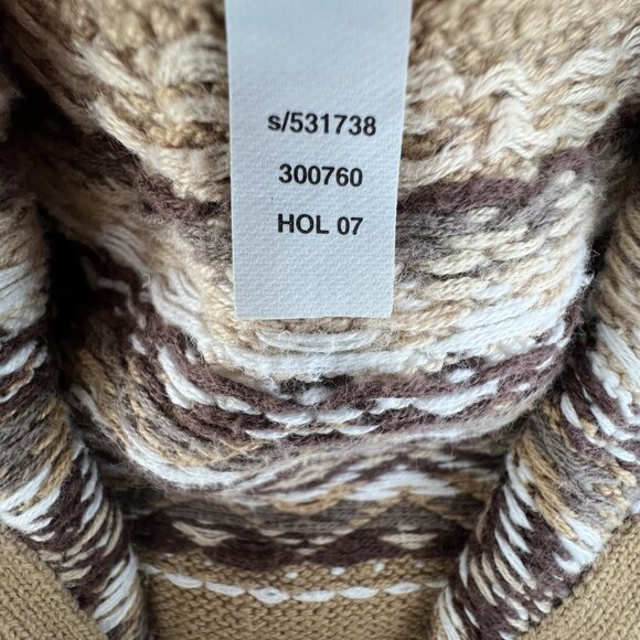 Baby Gap Newborn Outfit Gingerbread Holiday Sweater One Piece Winter Earth Tones - Picture 3 of 12